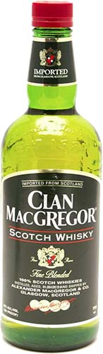 Clan Macgregor Blended Scotch Whiskey
