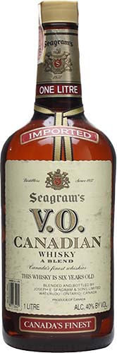 Seagrams Vo Canadian,1.00l