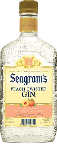 Seagrams Twisted Peach Flavored Gin