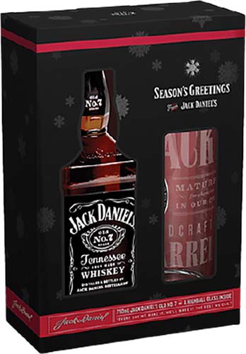 Jack Daniels Glass Set Gift Box