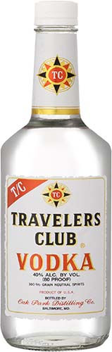 Travelers Club Vodka 1.75ltr