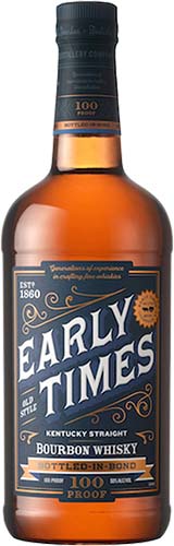 Early Times Bottled-in-bond Bourbon Whiskey