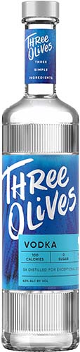 Three Olives                   Vodka