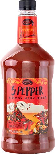 Mom 5 Pepper Bloody Mary Mix