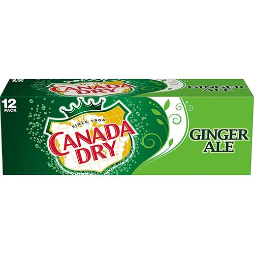 Canada Dry Soda 12oz Cans