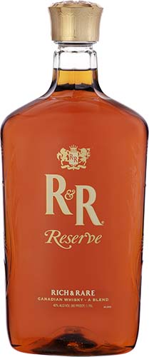 Rich And Rare Reserve Canadian Whiskey