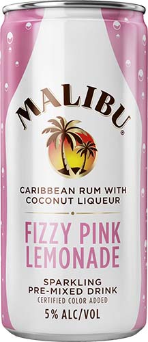 Malibu Pink Lemonade Cans