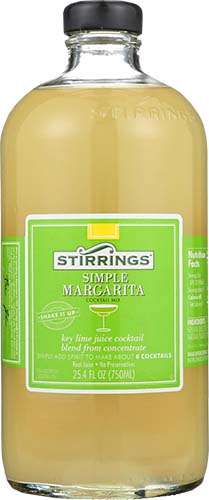 Stirrings Margarita Mix 750ml
