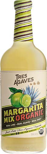 Tres Agaves Margarita Mix Organic 1l