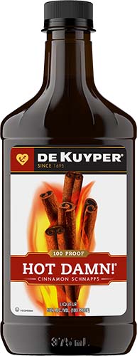 Dekuyper Hot Damn! Cinnamon Schnapps Liqueur