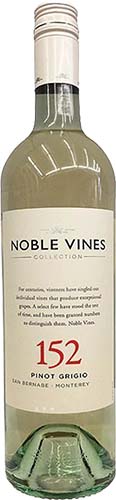 Noble Vines Clone 152 Pinot Grigio 750ml