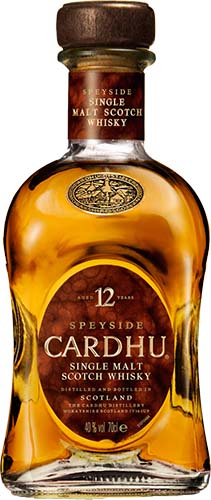 CARDHU Scotch whisky single malt 12 ans 40% 70cl pas cher 
