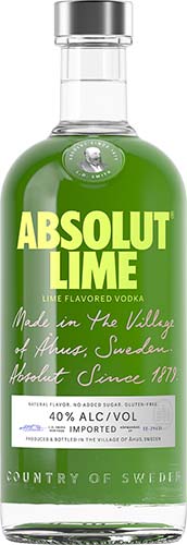 Absolut Lime Vodka 750