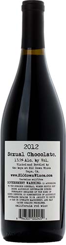 Sexual Chocolate Red Blend