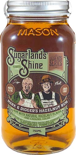 Sugarlands Hazelnut Rum