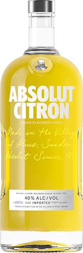 Absolut Citron Flavored Vodka