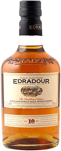 Edradour 10 Year Old Single Malt Scotch Whiskey