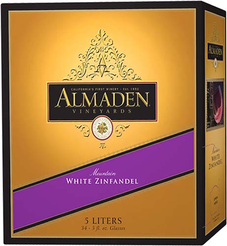 Almaden Box White Zinfandel
