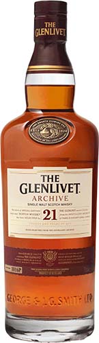 The Glenlivet 21 Year Old Single Malt Scotch Whiskey