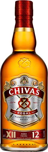 Chivas 12 Yr Regal Scotch
