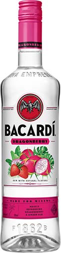 750mlbacardi Rum Dragon Berry 70