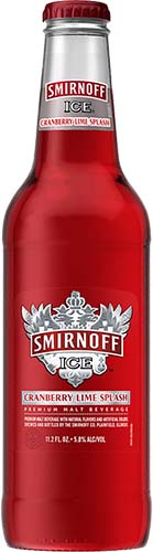Smirnoff Spiked Selter Cran-berry Lime