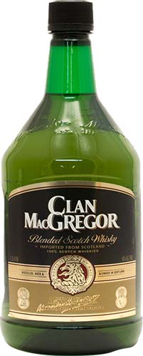 Clan Macgregor Scotch Whiskey
