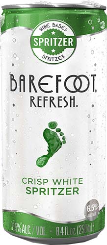 Barefoot Spritzer Crisp White Cans