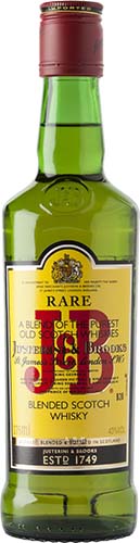 375mlj&b Scotch Rare 80 Flask