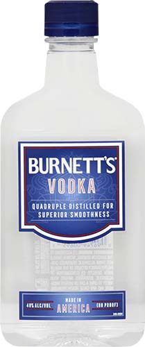 Burnetts                       Vodka
