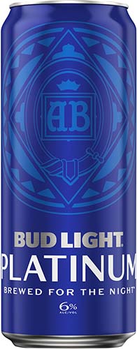 Budlight Platinum 24 Oz Can