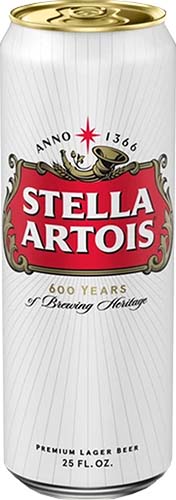 Stella Artois 25oz Can