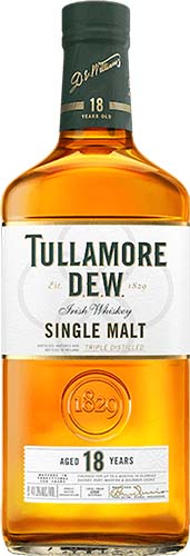 Tullamore D.e.w. 18 Year Old Single Malt Irish Whiskey
