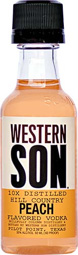 Western Son Peach Vodka 50ml