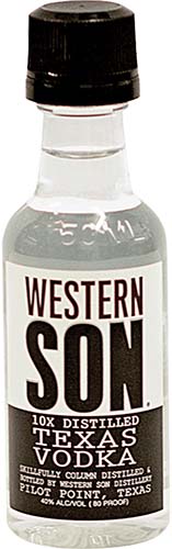 Western Son Vodka 50ml (each)