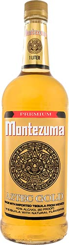 Montezuma Gold Tequila 1l