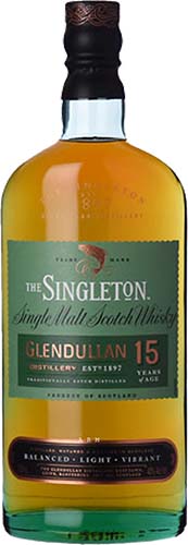 The Singleton Of Glendullan 15 Year Old Single Malt Scotch Whiskey