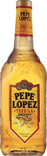 Pepe Lopez Gold Tequila 1l