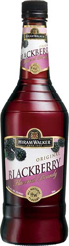 Hiram Walker                   Blackberry Brandy  *