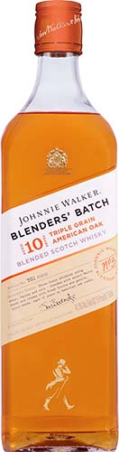 Johnnie Walker 'blenders' Batch' 10 Year Old Triple Grain Blended Scotch Whiskey