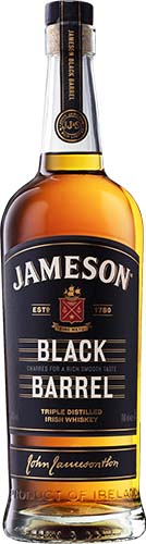 Jameson Irish Blk Brl 80 W/2 Gls750ml