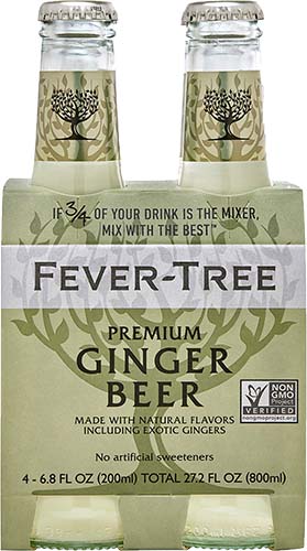 Fever Tree Ginger Beer 4 Pk