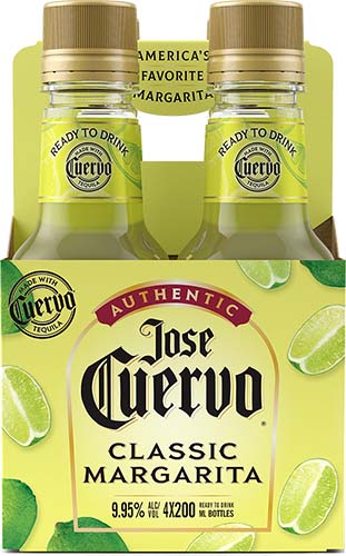 Cuervo Classic Marg 4pk