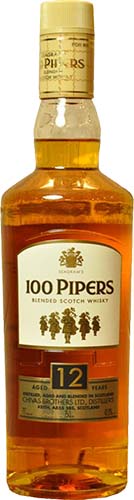 100 Pipers Scotch .750l 9366