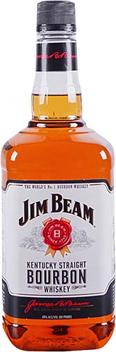 Jim Beam Bourbon  Straight 4yr 80 1.75ml