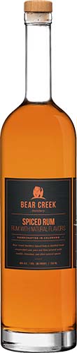 Bear Creek Spiced Rum750ml