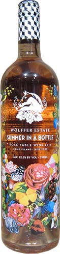 Wolffer Estate Summer In A Bottle Rose Long Island