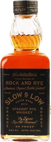 Slow & Low Rock & Rye Whiskey