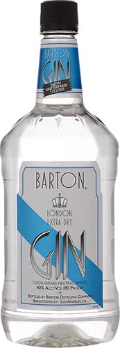 Bartons Gin 80 1.75