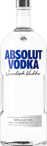 Absolut 80 Vodka 1.75